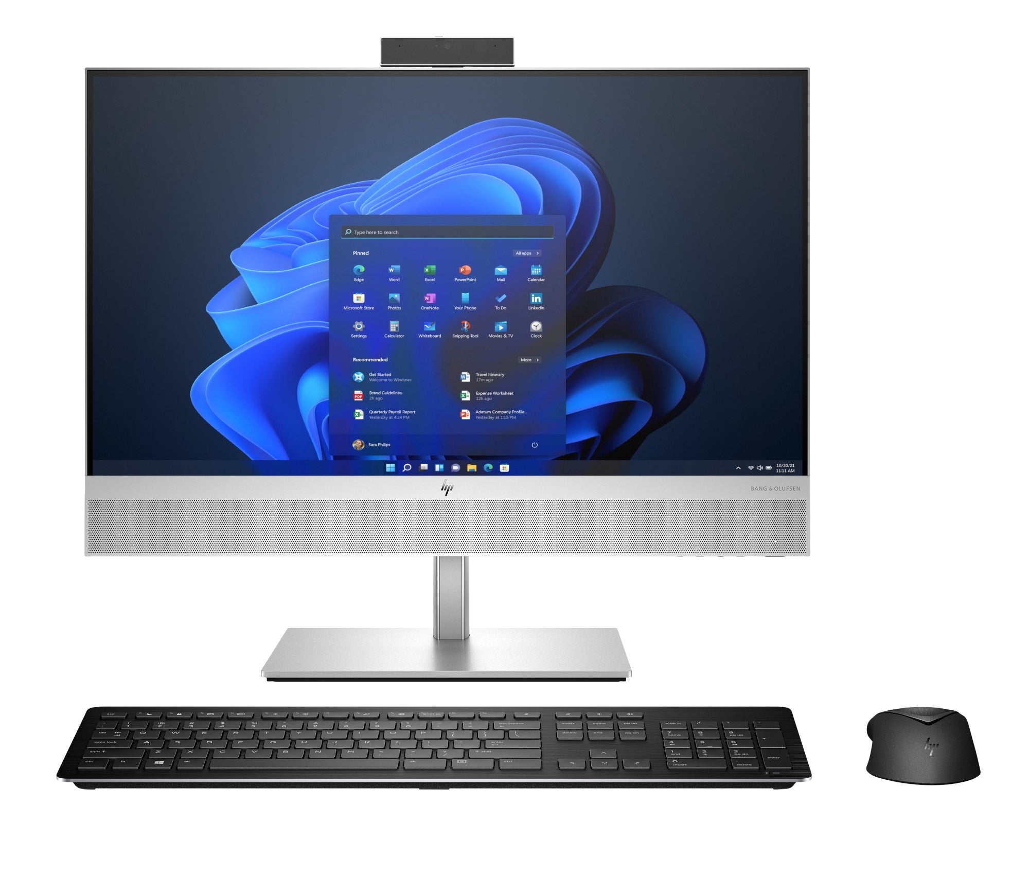 EliteOne 840 G9 Intel® Core i5 i5-14500 60,5 cm (23.8") 1920 x 1080 Pixeles PC todo en uno 16 GB DDR5-SDRAM 512 GB SSD Windows 11 Pro Wi-Fi 6E (802.11ax) Plata