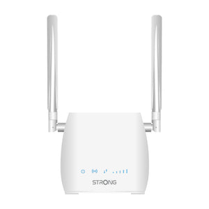 300M router inalámbrico Ethernet rápido Banda única (2,4 GHz) 4G Blanco