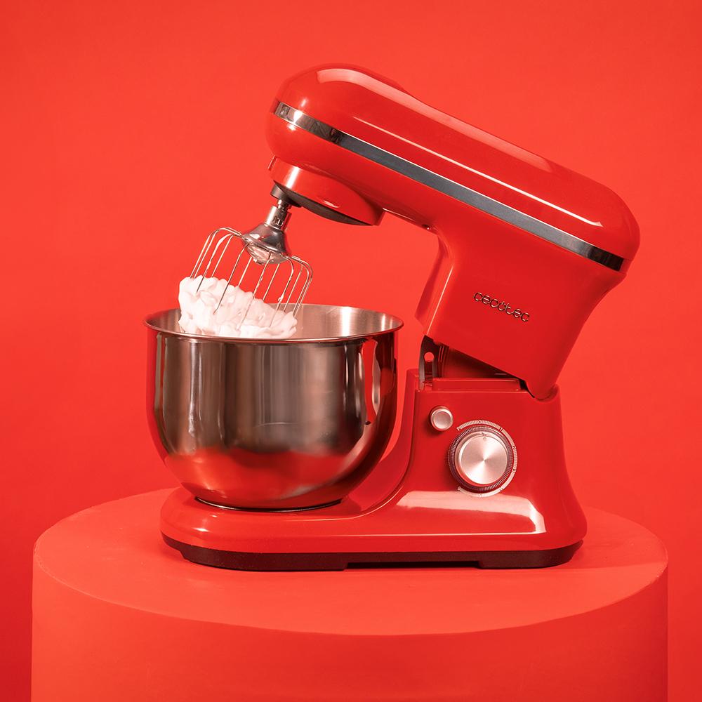 Batidora Amasadora Cecomixer Merengue 5L 1200 Ice-Cream Red