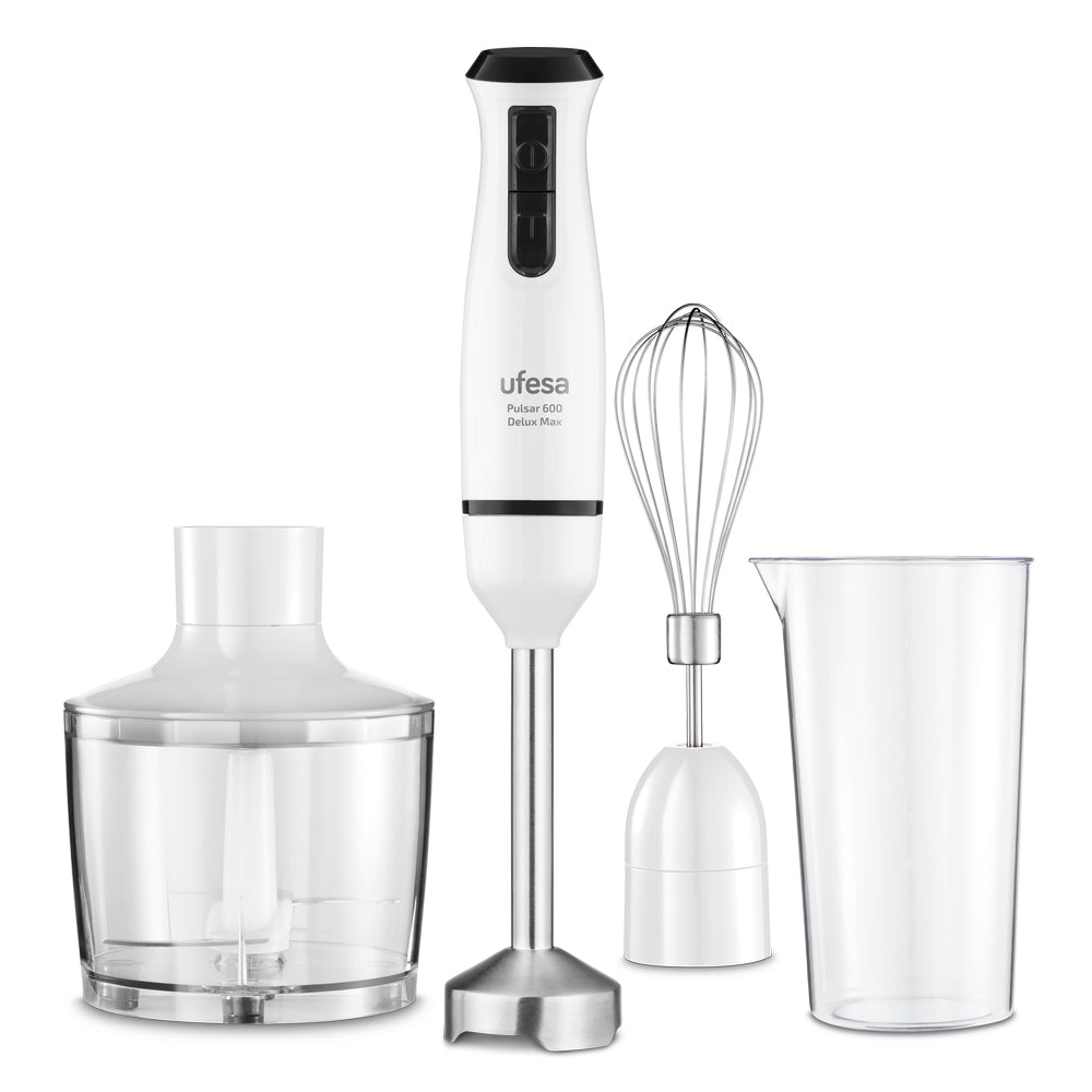 70105523 licuadora 0,6 L Batidora de inmersión 600 W Negro, Blanco