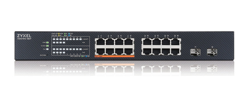 XMG1915-18EP Gestionado L2 2.5G Ethernet (100/1000/2500) Energía sobre Ethernet (PoE)