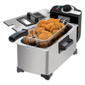 Freidora Con Aceite Cleanfry 3L Full Inox
