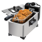 Freidora Con Aceite Cleanfry 3L Full Inox
