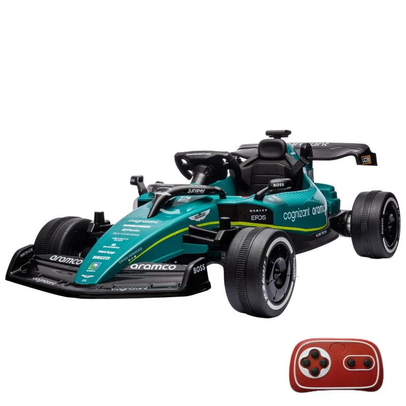 Coche F1 Aston Martin 24V mando a distancia 35kg Coche eléctrico para niños