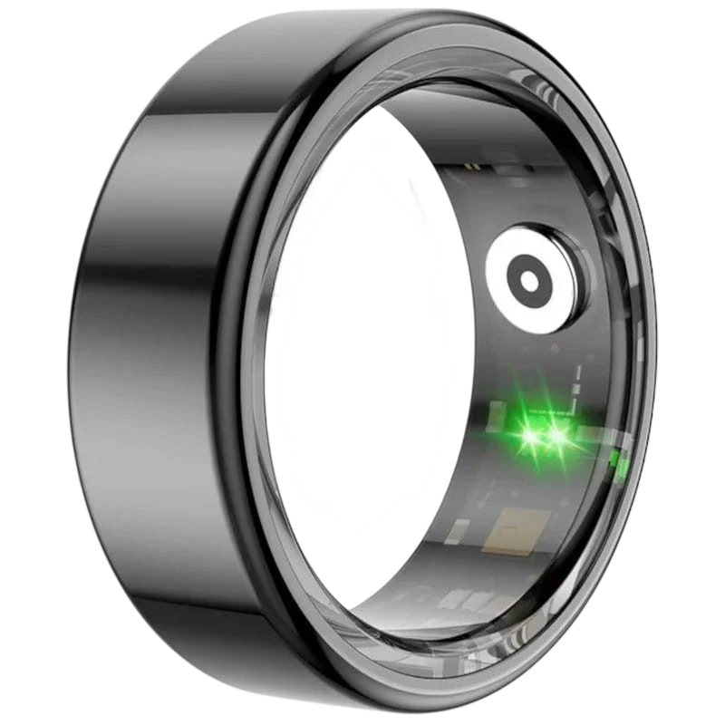Colmi R02 Talla 9 Negro - Anillo inteligente