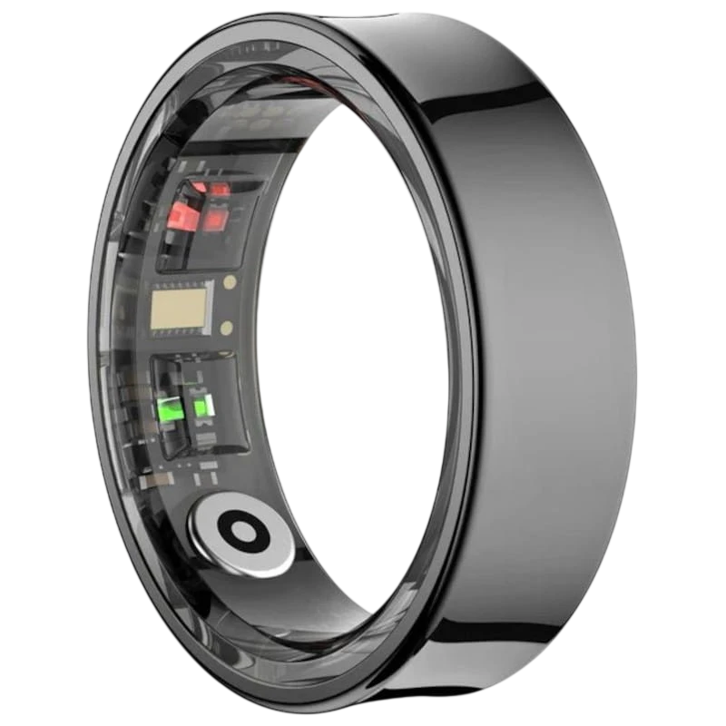 Colmi R09 Talla 8 Negro - Anillo inteligente