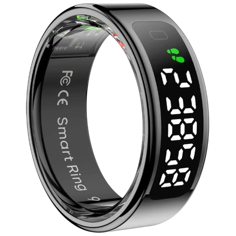 COLMI R12 Talla 11 Negro Bluetooth Anillo inteligente