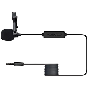 COMICA Micrófono Lavalier para Smartphone TRRS 4.5 m