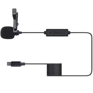 COMICA Micrófono Lavalier para Smartphone USB-C 4.5 m