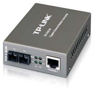 TP-Link MC200CM convertidor de medio 1000 Mbit/s 850 nm Multimodo Negro