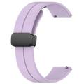 Correa Universal Cierre Magnético 22mm Violeta para Smartwatch Xiaomi/Amazfit/Samsung/Huawei/Realme/Ticwatch