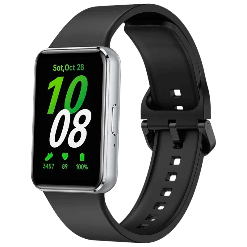 Correa de silicona Samsung Galaxy Fit 3 Negro