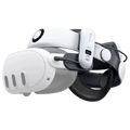 BOBOVR S3 PRO correa con batería y ventilación para Meta Quest 3 / Quest 3S Blanco - Accesorio para gafas VR
