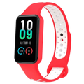 Correa Xiaomi Mi Smart Band 8 Active / Redmi Smart Band 2 Dual Color Rojo+Blanco
