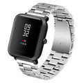 Correa Universal Metal Eslabones 20mm para Smartwatch Xiaomi/Amazfit/Samsung/Huawei/Realme/Ticwatch