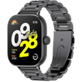 Correa Metal Eslabones Xiaomi Mi Smart Band 9 Pro / Band 8 Pro / Redmi Watch 4 / Redmi Watch 5 / Redmi Watch 6 / Xiaomi Smart Band 10 Pro Negro