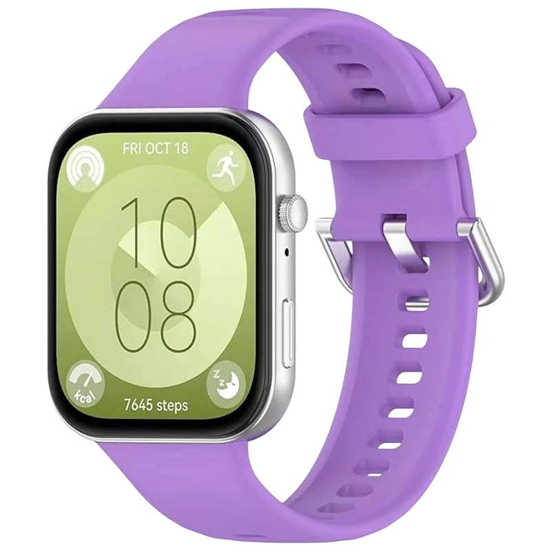 Correa de silicona Huawei Watch Fit 3 Morado