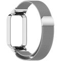 Correa Milanesa Magnética Xiaomi Mi Smart Band 9 Active / Redmi Smart Band 3 Plata