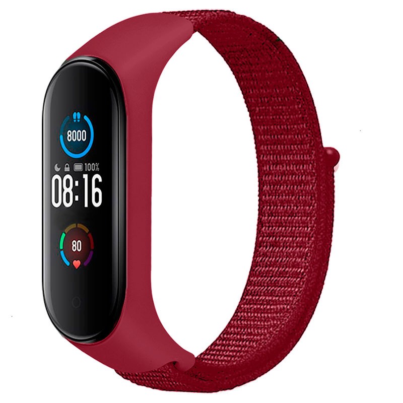 Correa Xiaomi Mi Smart Band 6 / Mi Band 5 / Amazfit Band 5 Nailon
