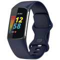Correa de silicona Fitbit Charge 5 / Charge 6 Azul Oscuro