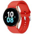 Correa de silicona Samsung Galaxy Watch 4/5/6 Rojo