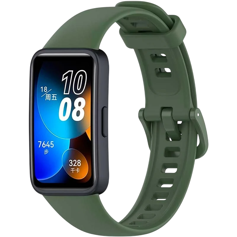 Correa Huawei Band 8 / Huawei Band 9 / Honor Band 9 Silicona Verde Oscuro
