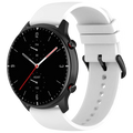 Correa de silicona Universal 22mm Blanco para Smartwatch Xiaomi/Amazfit/Samsung/Huawei/Realme/Ticwatch