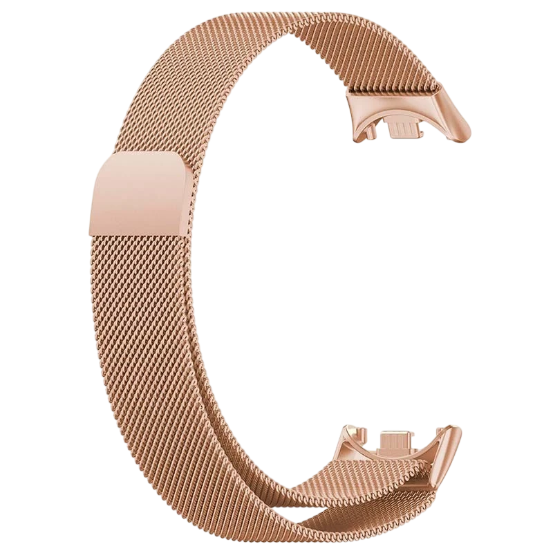 Correa Milanesa Magnética Xiaomi Mi Smart Band 9 / Mi Smart Band 8 Dorado