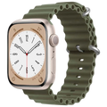 Correa Apple Watch 38/40/41mm Wave Verde Alpino