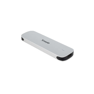Caja Externa para SSD M.2 NGFF, Plata