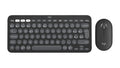 920-012227 teclado Ratón incluido Universal RF Wireless + Bluetooth QWERTY Español Grafito