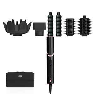 FlexStyle Herramienta de peinado con múltiples accesorios Caliente Negro 1650 W 2,5 m