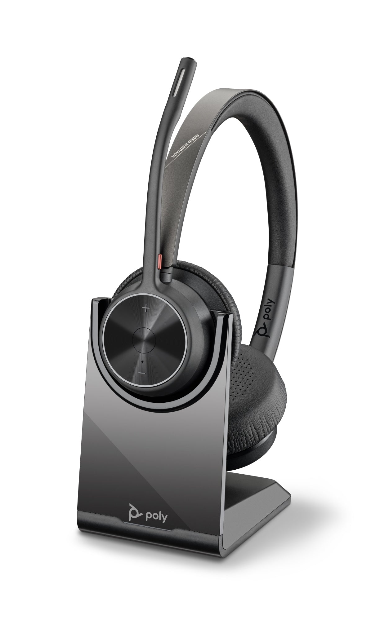 Auriculares Poly Voyager 4320 USB-C + adaptador BT700 + soporte de carga