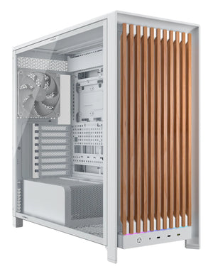 FRAME 5000D WOOD RS Midi Tower Nuez, Blanco