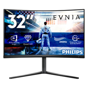 Evnia 5000 32M2C5500W/00 pantalla para PC 80 cm (31.5") 2560 x 1440 Pixeles Quad HD LCD Negro