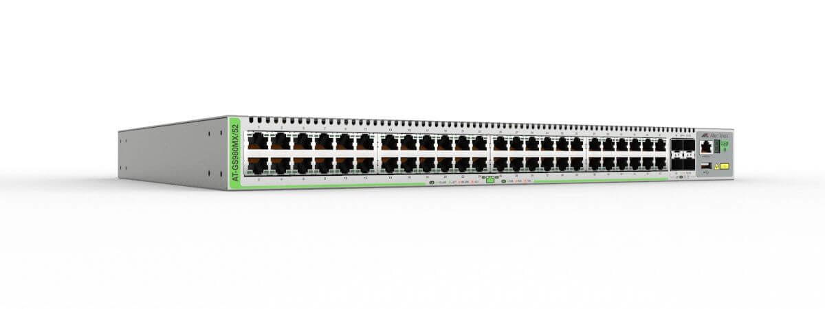 GS980MX Gestionado L3 Gigabit Ethernet (10/100/1000) 1U Gris