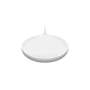 WIA001BTWH cargador de dispositivo móvil Teléfono Blanco Corriente alterna Cargador inalámbrico Carga rápida Auto
