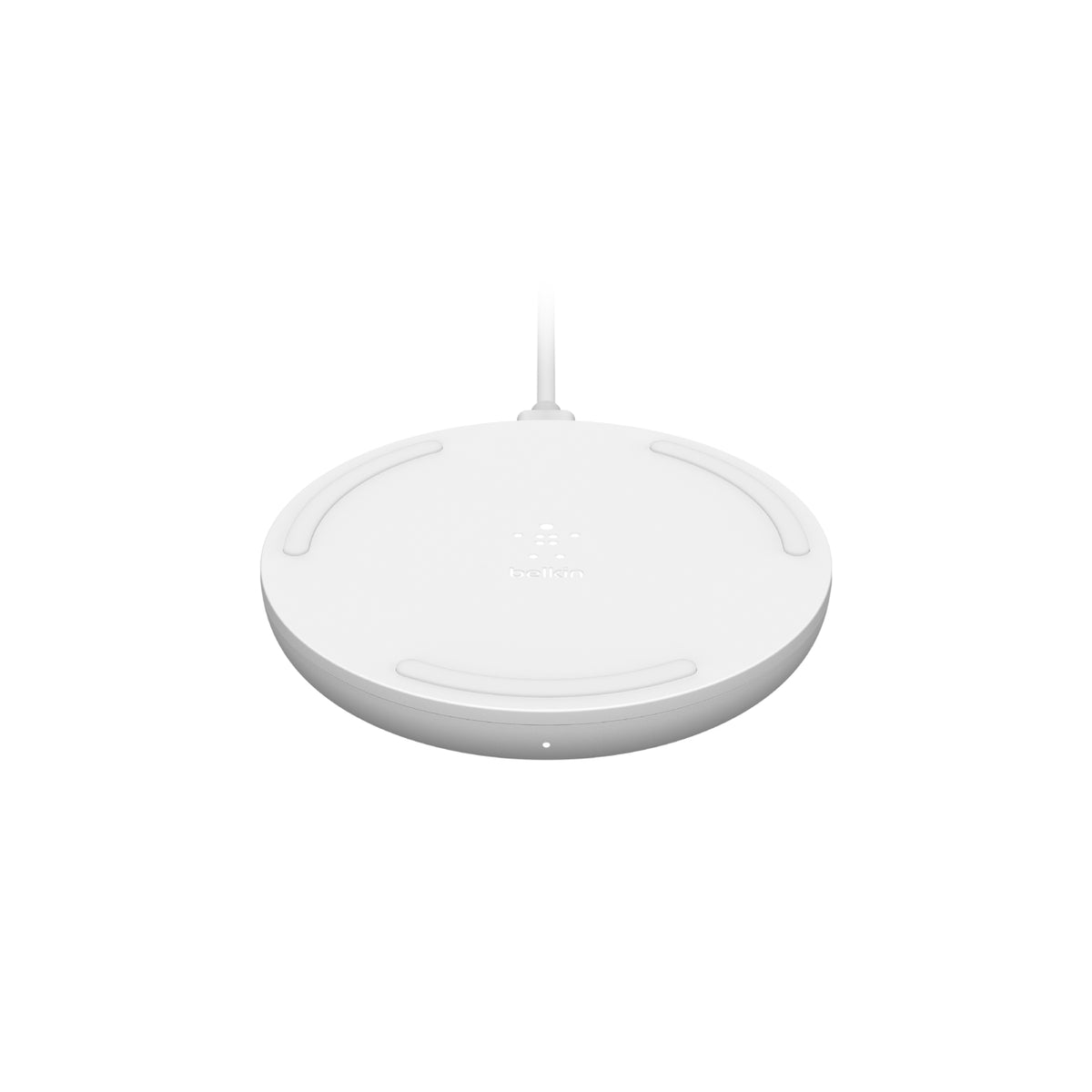 WIA001BTWH cargador de dispositivo móvil Teléfono Blanco Corriente alterna Cargador inalámbrico Carga rápida Auto