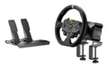 RS074 mando y volante Negro Bluetooth/USB Volante + Pedales Digital PC