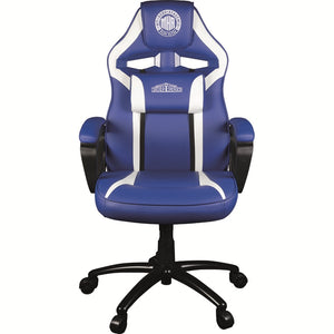 My Hero Academia KX MHA GAMING CHAIR Silla para videojuegos universal Asiento acolchado Azul, Blanco