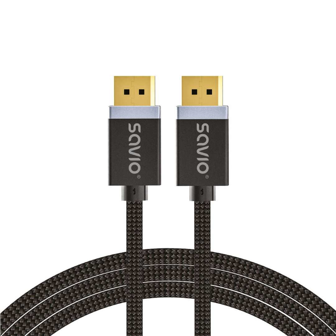 DisplayPort cable 2 m Black CL-166 Negro