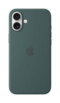 Funda de silicona con MagSafe para el iPhone 16 Plus - Verde lago