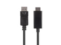 CA-DPHD-11CC-0010-BK cambiador de género para cable DisplayPort HDMI Negro