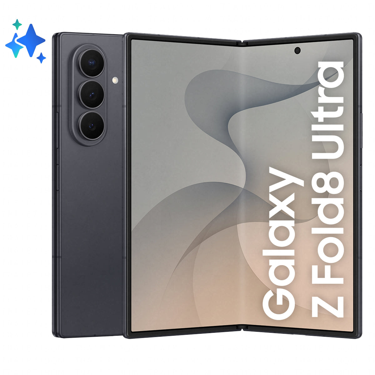 Galaxy Z Fold8 Ultra 20,3 cm (8") SIM doble 5G USB Tipo C 12 GB 512 GB 5000 mAh Grafito