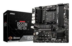 B550M PRO-VDH placa base AMD B550 Zócalo AM4 micro ATX