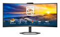5000 series 34E1C5600HE/00 pantalla para PC 86,4 cm (34") 3440 x 1440 Pixeles 4K Ultra HD LED Negro