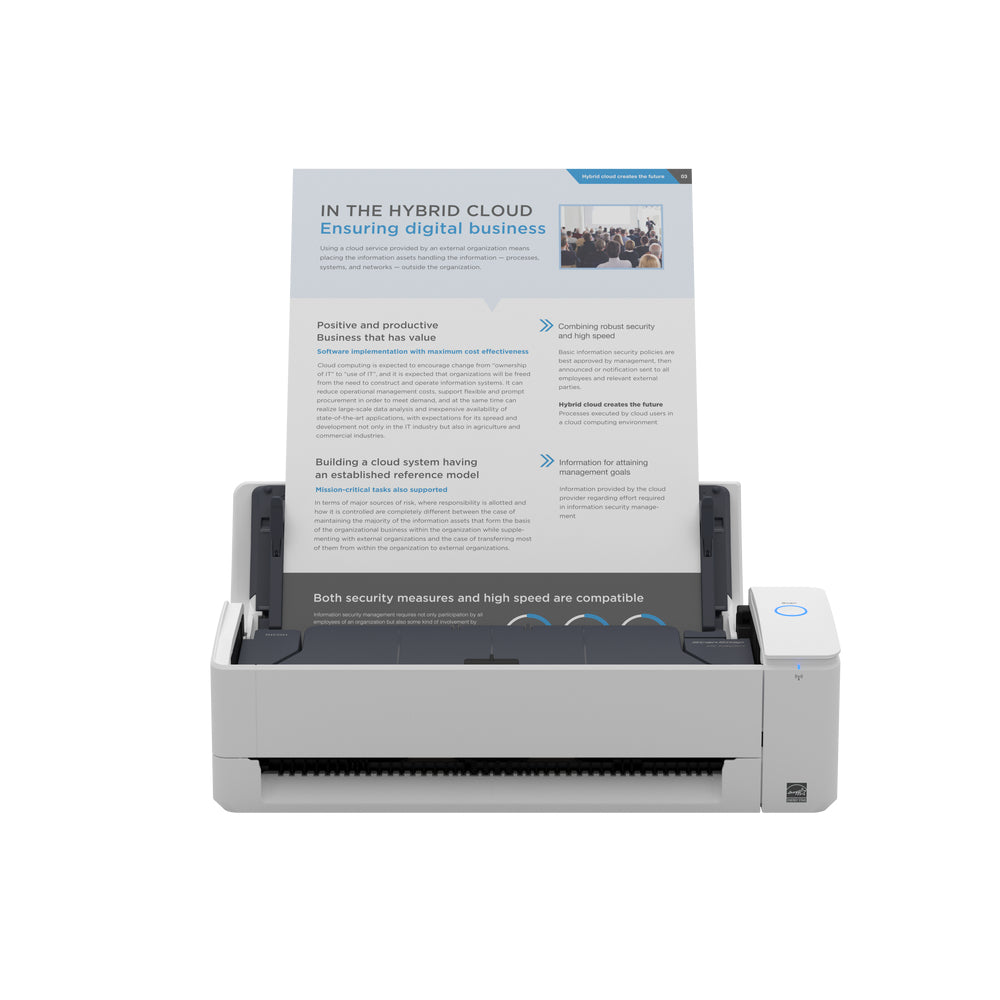 ScanSnap iX1300 Escáner con alimentador automático de documentos (ADF) 600 x 600 DPI A4 Blanco