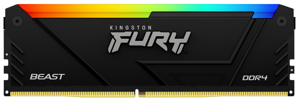 Kingston Technology FURY Beast 16GB 3200MT/s DDR4 CL16 DIMM RGB