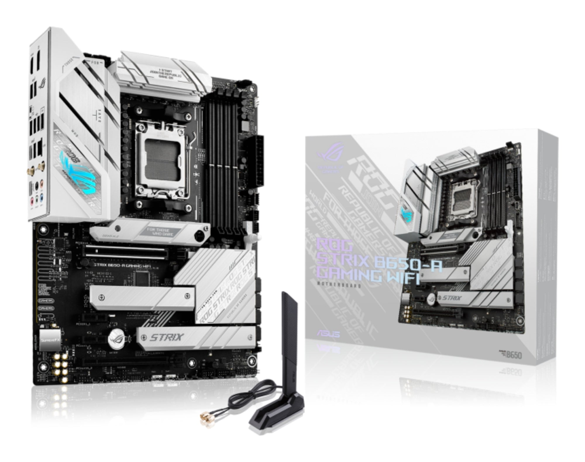 ROG STRIX B650-A GAMING WIFI AMD B650 Zócalo AM5 ATX