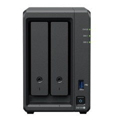 DP320 servidor de almacenamiento NAS Escritorio R1600 8 GB 16 TB Negro